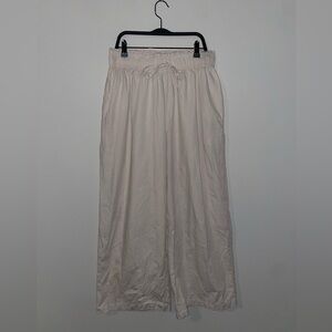 Free people SZ M 100% Cotton Wide-Leg Pants
